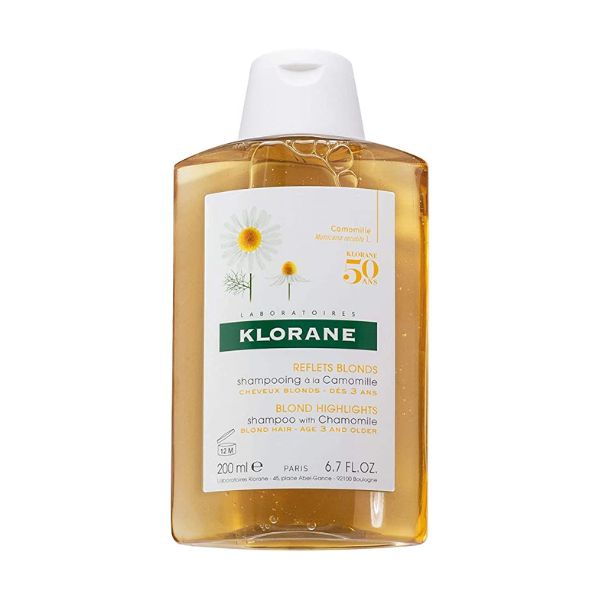 Klorane Shampoo illuminante alla Camomilla 200 ml