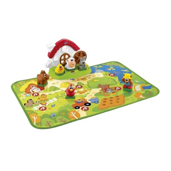 Chicco Gioco Playset Animali Della Fattoria Per Bambini 1-4 Anni