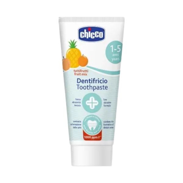 Chicco Dentifricio Gusto Tutti Frutti Per Bambini Da 1 a 5 anni 50 ml