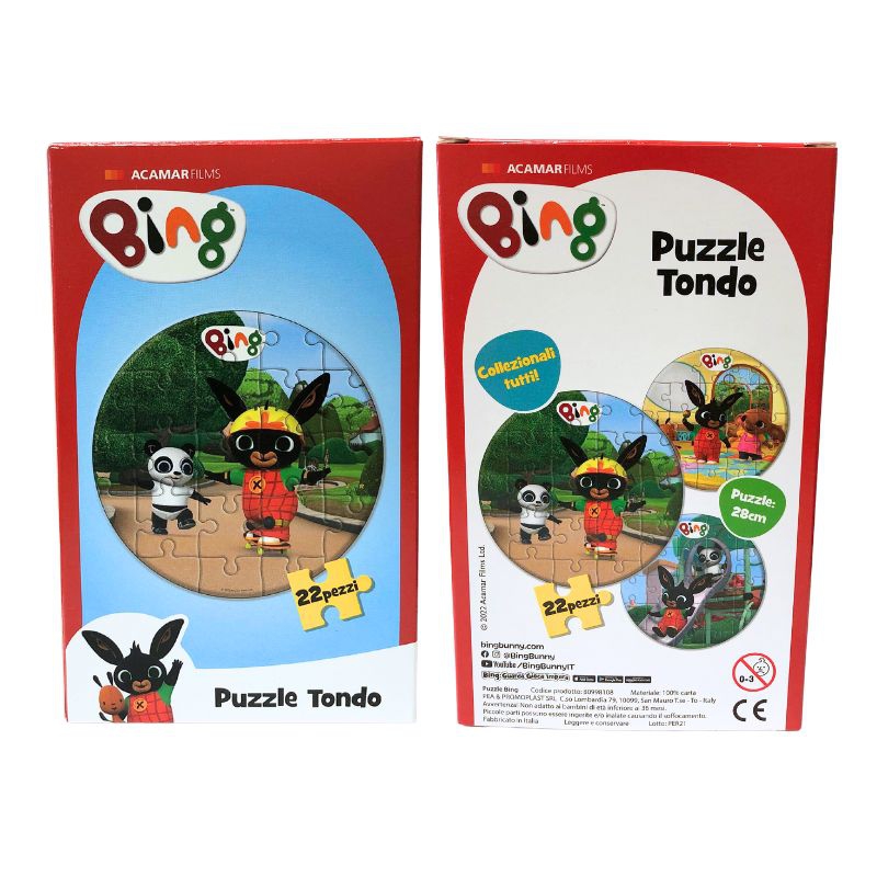 Benegum Junior Puzzle Tondo Bing