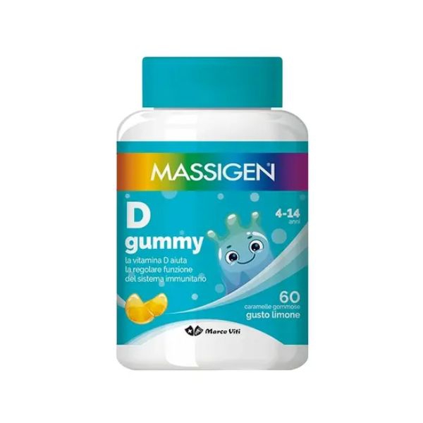 MArco Viti Massigen D Gummy Integratore Vitaminico 60 Caramelle Gommose