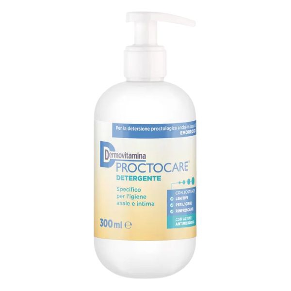 Dermovitamina Proctocare Detergente per l Igiene Anale e Intima 300 ml