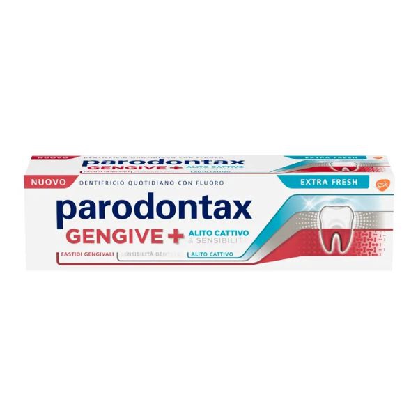 Parodontax Dentifricio Gengive+ Fastidi Gengivali E Denti Sensibili 75 ml
