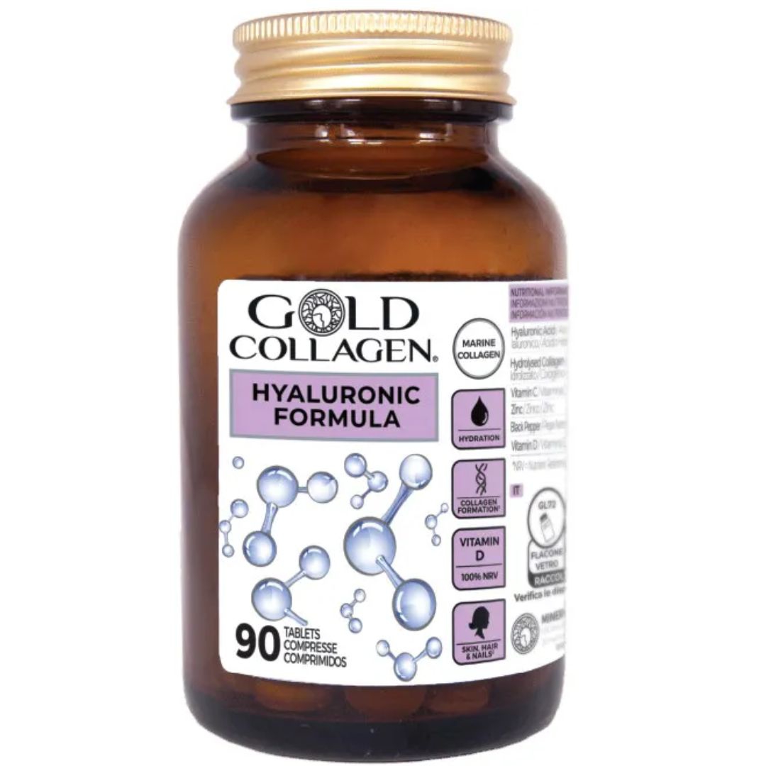 Minerva Research Labs Gold Collagen Hyaluronic 90cpr