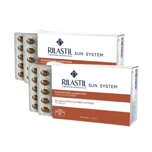 Rilastil Sun System Integratore Solare 30 + 30 Compresse