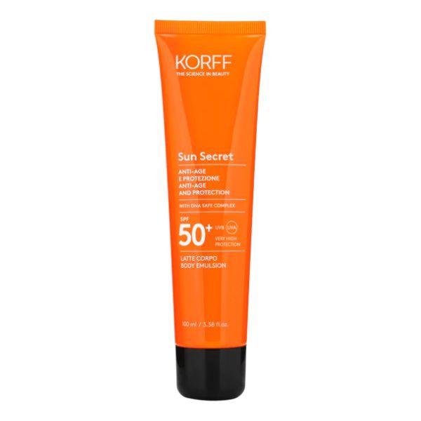 Korff Sun Latte Solare Protettivo Corpo Anti-age Spf50+ 100 ml