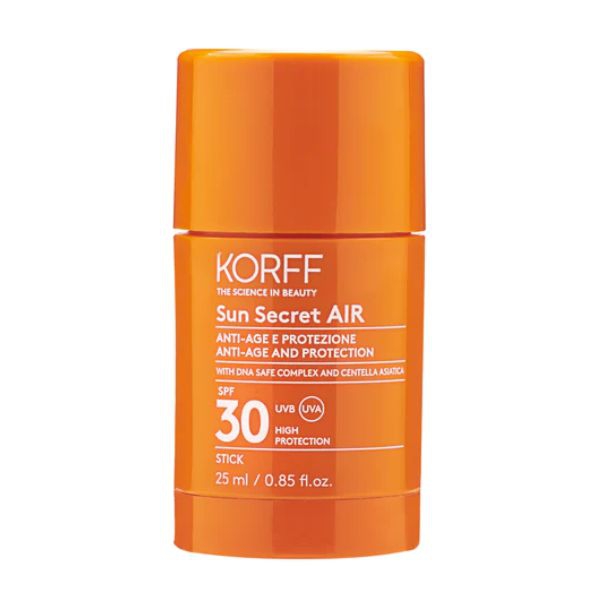 Korff Sun Secret Protezione Solare Air Stick Anti age SPF30 25 ml