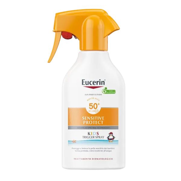 Eucerin Sensitive Protect Kids Sun Spray Solare Bambino SPF50  250 ml