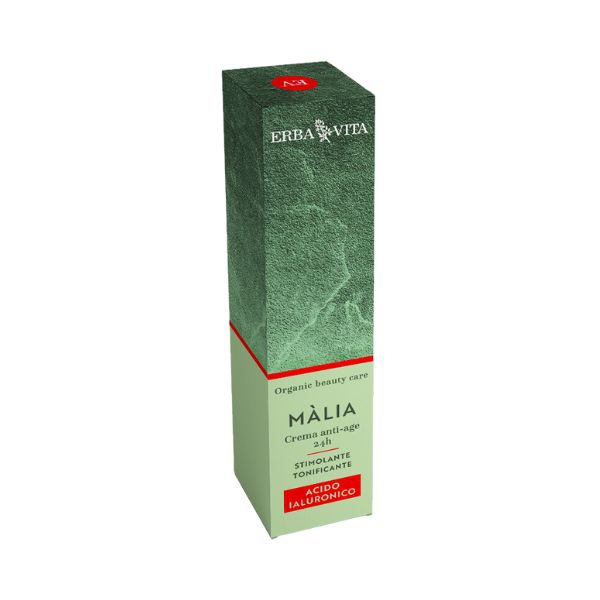 Erba Vita Malia Crema Anti-age 24h Illuminante Fresca e Leggera 50ml