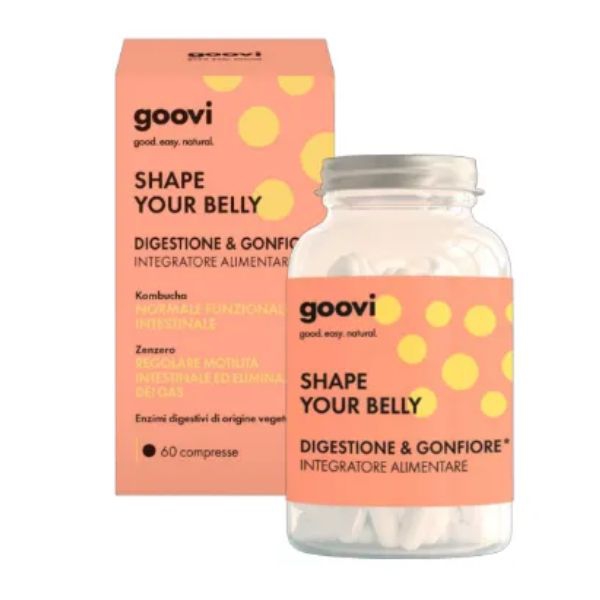 Goovi Digestione E Gonfiore Integratore Alimentare 60 Capsule