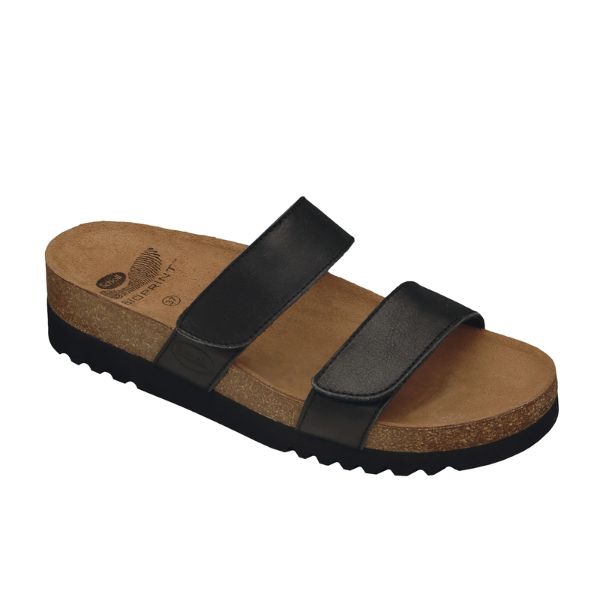 Dr.scholl's Lusaka Sandali Neri in Pelle da Donna n. 40