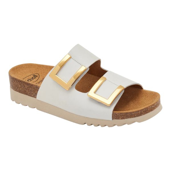 Dr.Scholl's Ciabatta Monterey Doppio Strappo Bianca da Donna n. 36