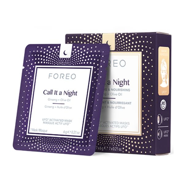 Foreo Ufo Mask Call It Nigth Maschera Viso Rivitalizzante 7 Pezzi