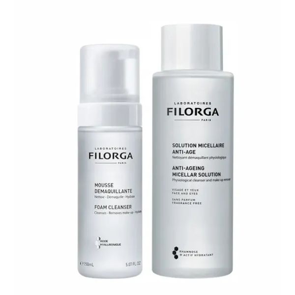 Filorga Mousse Struccante 150ml   Soluzione Micellare Viso E Occhi 400ml