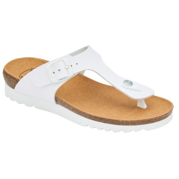 Dr.Scholl's Filp Flops Boa Vista Synthetic Infratido Donna Bianco N.36