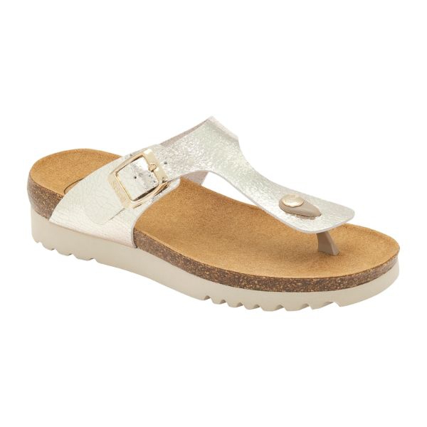 Dr.scholl's Boa Vista Crack Infradito Donna Platino n. 42