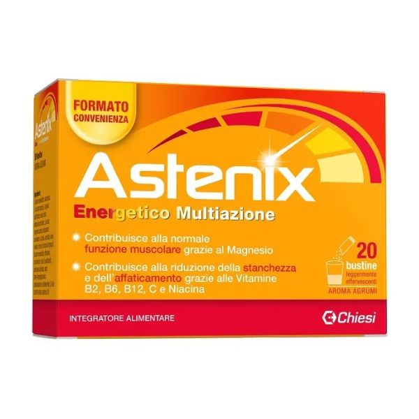 Astenix Integratore Energetico Multiazione 20 Bustine