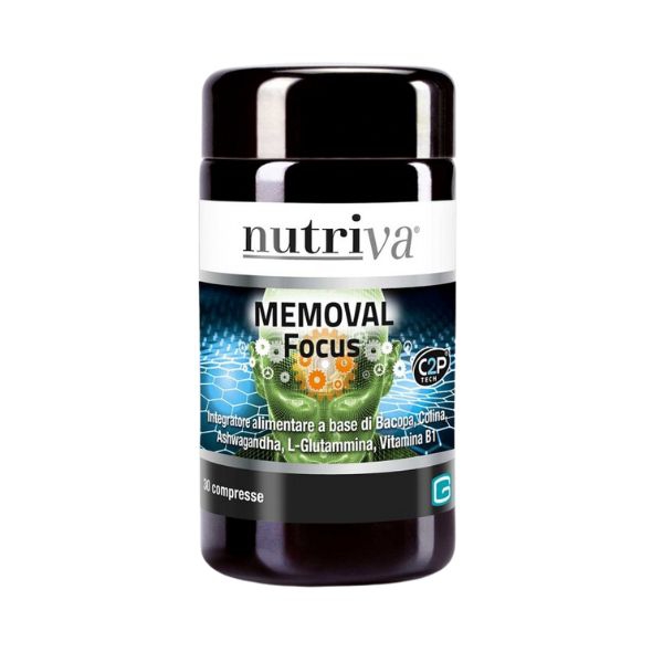 Nutriva Memoval Focus Integratore per le Funzion Cognitive 30 Compresse