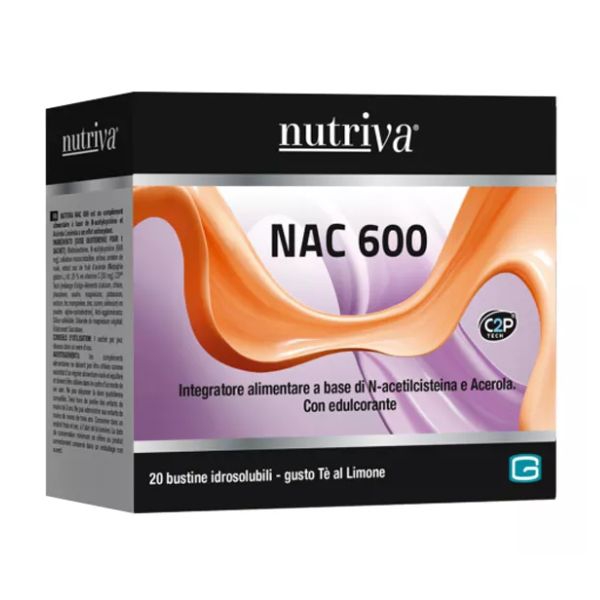 Nutriva Nac 600 Integratore per le Difese Immunitarie 20 Bustine