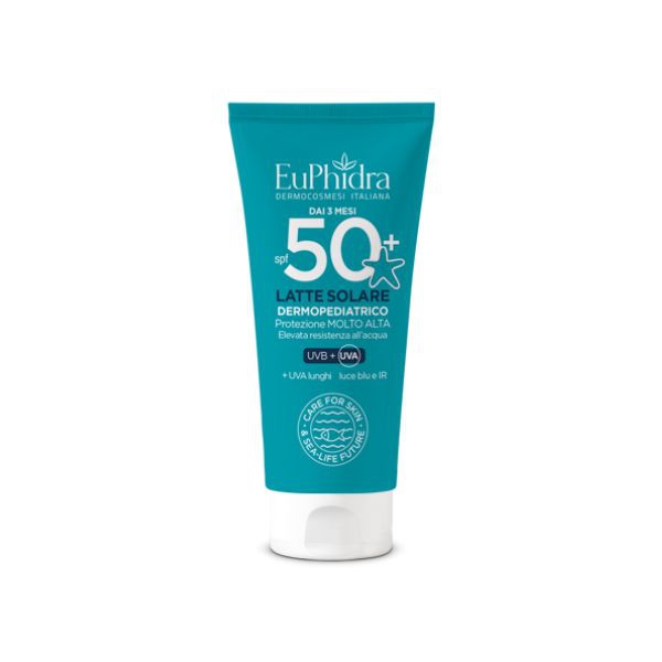 Euphidra Ka Latte Solare per Bambini SPF50 Resistente all'Acqua 50 ml