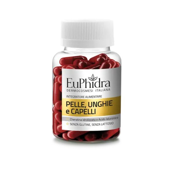 Euphidra Pelle Unghie E Capelli Integratore Alimentare 60 Capsule