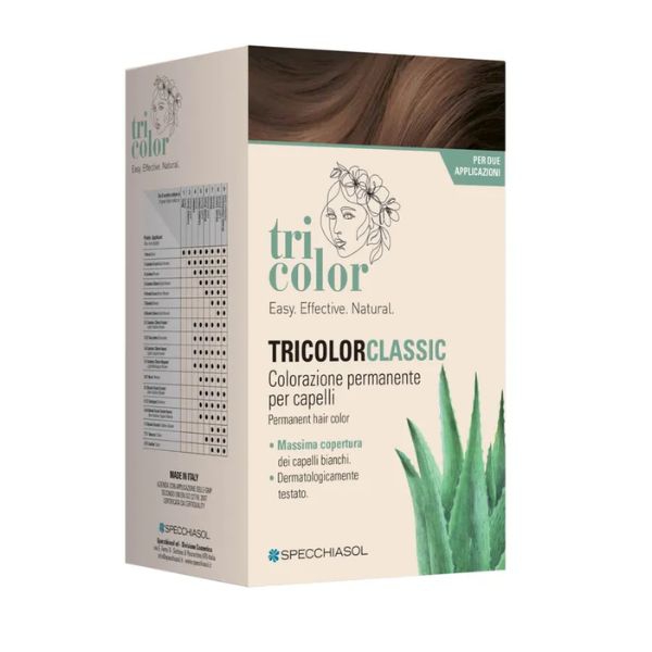 Specchiasol Tricolor Classic 5,3 Cacao 2 Tubi 50ml 2 Shaker 50ml + 4 Bustine 8ml