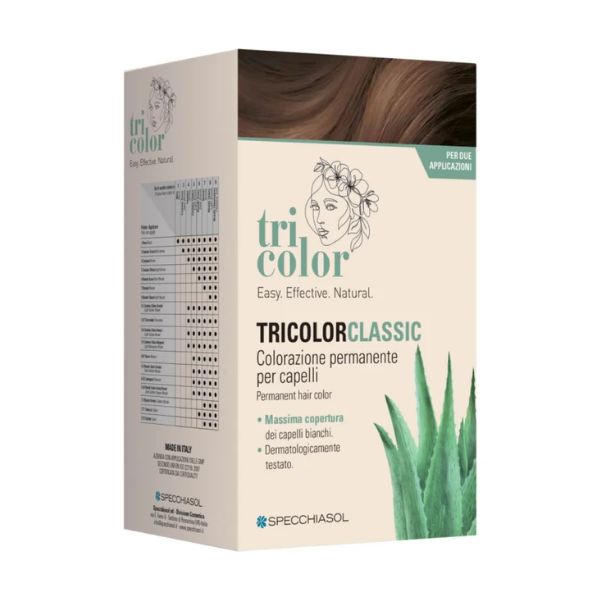 Specchiasol Tricolor Classic Tintura 5,5 Mogano Kit Completo