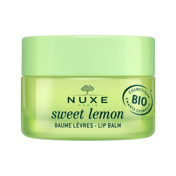 Nuxe Sweet Lemon Balsamo Labbra Idratante Bio e Vegano 15 ml