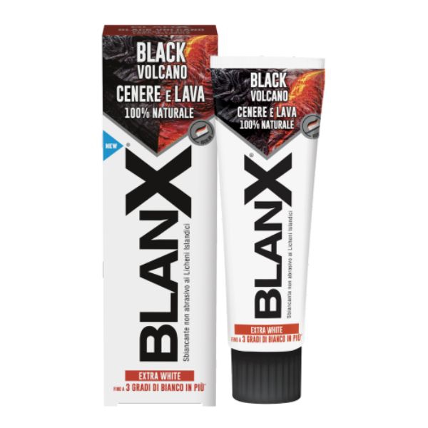 Blanx Black Volcano Dentifricio Sbiancante 75 ml