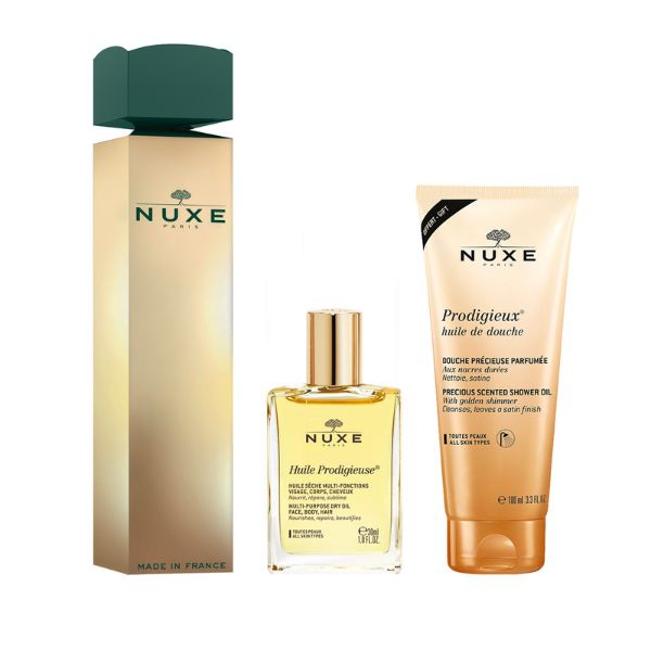 Nuxe Cracker Huile Prodigieuse Classico Olio Doccia + Olio Multifunzione