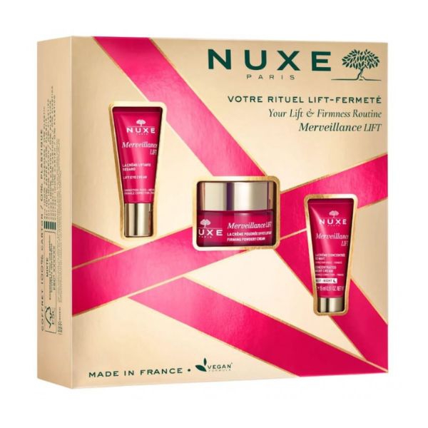 Nuxe Cofanetto Antiet Merveillance Lift Crema Giorno e Notte + Contorno Occhi