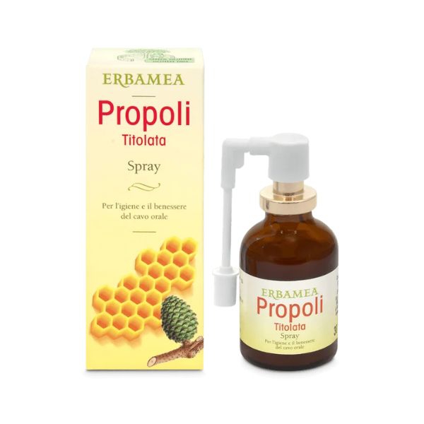 Erbamea Propoli Titolata Spray con Erbe Balsamiche 20 ml
