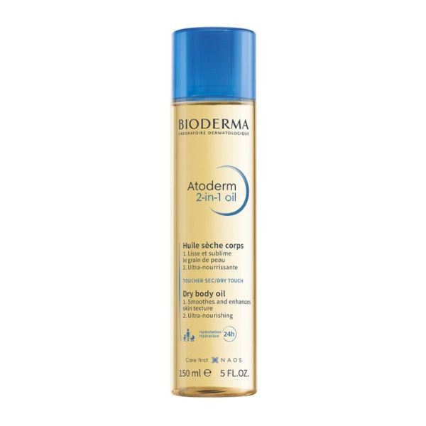 Bioderma Atoderm 2in1 Oil Olio secco a doppia azione 150 ml