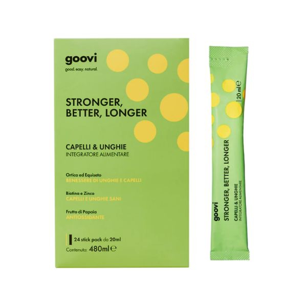 Goovi Capelli & Unghie Integratore Stick 24 da 20 ml