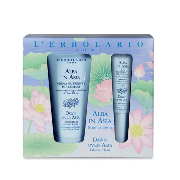 L'erbolario Alba Asia Kit Mani da Favola Crema Nutriente e Olio