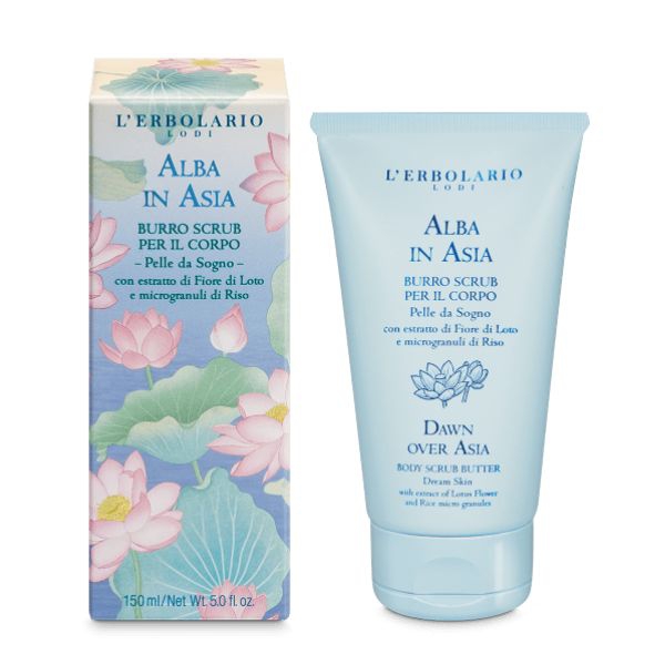 L'erbolario Alba in Asia Burro Scrub per il Corpo 150 ml