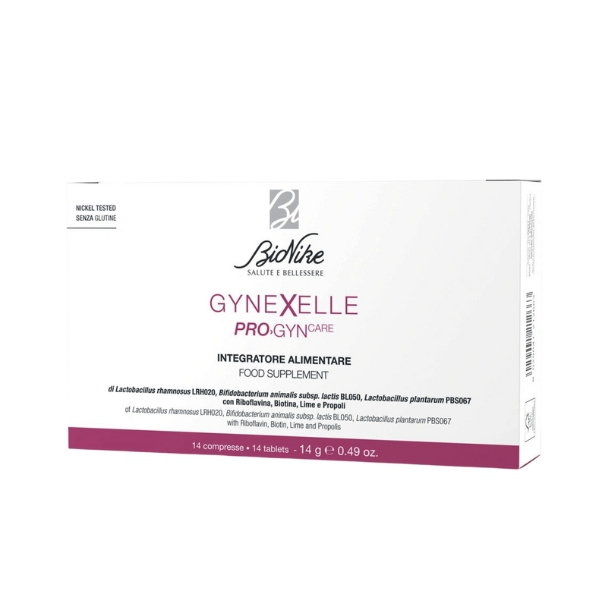 Bionike Gynexelle Pro Gyn Care Integratore per il Benessere Intimo 14 Compresse