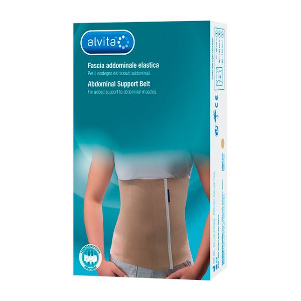 Alvita Fascia Addominale Elastica Misura 3 (105-120 cm)