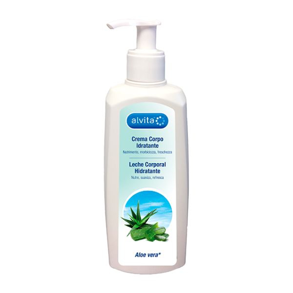 Alvita Crema Corpo Idratante all'Aloe Vera 400 ml