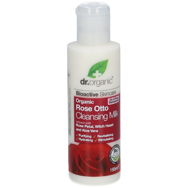 Dr. Organic Rose Otto Latte Detergente 150 ml