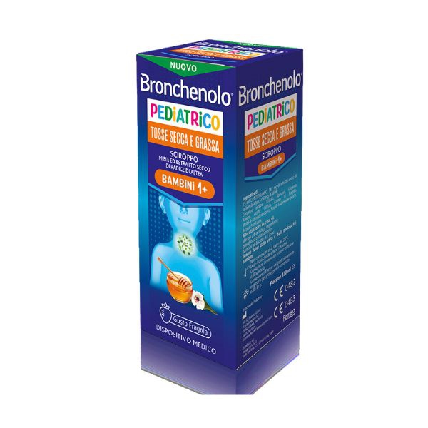 Bronchenolo Sciroppo Pediatrico per Tosse Secca e Grassa 120 ml