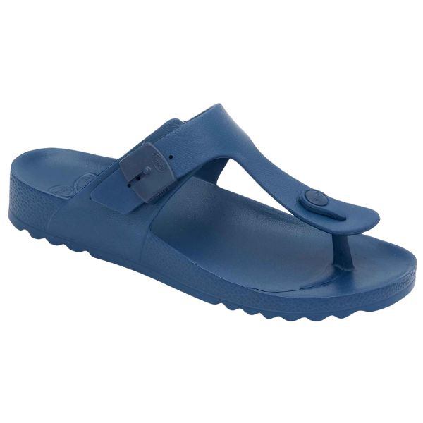 Dr. Scholl Bahia Eva Woman Flip Flop Ciabatta Leggera e Flessibile Blu Navy 41