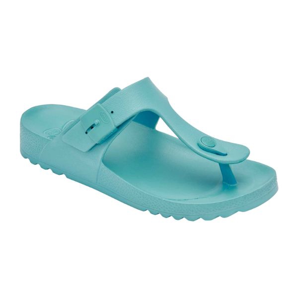 Dr. Scholl Bahia Eva Woman Flip Flop Ciabatta Leggera e Flessibile Light Blue 36