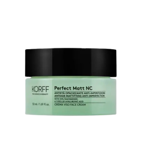 Korff Perfect Matt NC Crema Viso Antiet Opacizzante Anti-Imperfezioni 50 ml