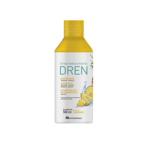 Pancia Piatta Dren Gusto Ananas Integratore Drenante 500 ml