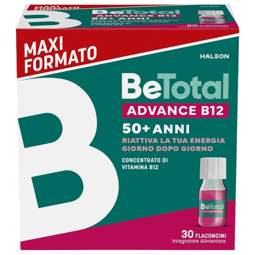 Betotal Advance B12 50+ anni 30 flaconcini