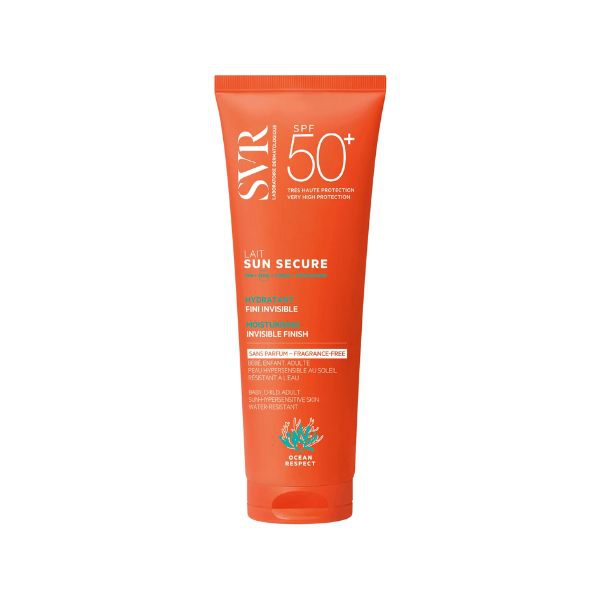 Svr Sun Secure Latte Idratante Solare SPF50+ Senza profumo Viso e Corpo 250 ml 0%