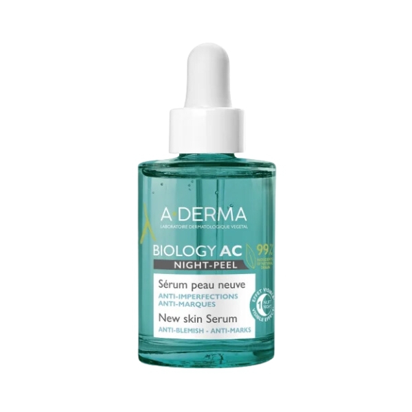 A-Derma Biology Ac Siero Anti-Imperfezioni per Pelle grassa a Tendenza Acneica 30 ml