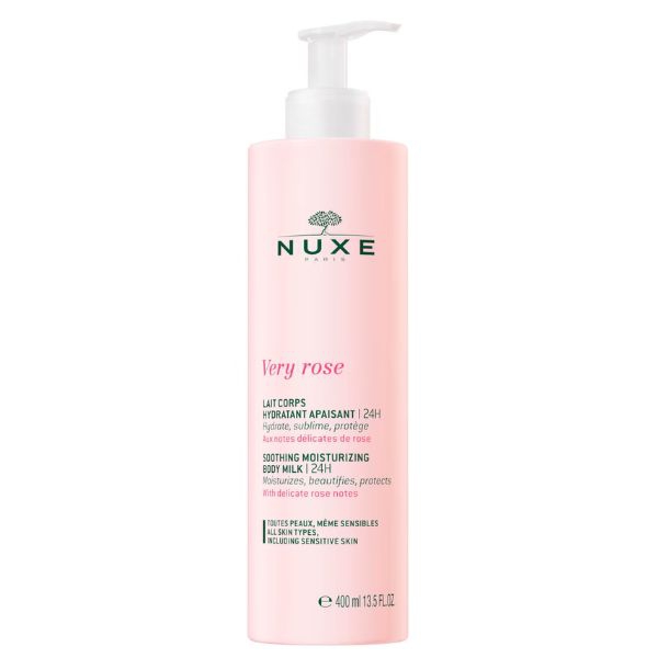 Nuxe Very Rose Latte Corpo Idratante Lenitivo 24H 400 ml