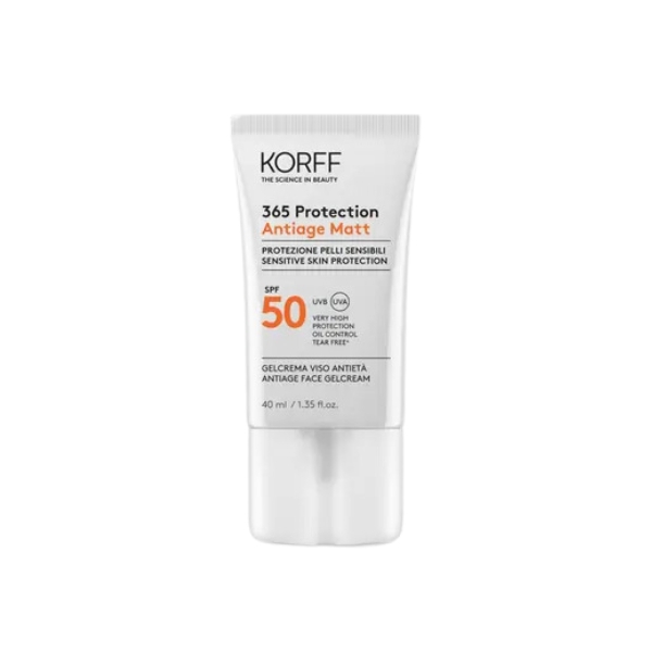 Korff 365 Protection Antiage Matt SPF50+ Pretezione Pelli Sensibili 40 ml